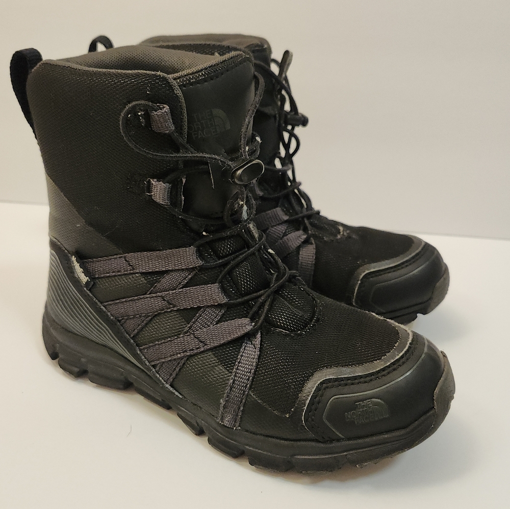 Northface NF0A24B3 Hydroseal Elastic Lace Waterproof Winter Youth Size US 2
